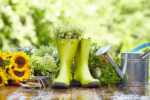 Tools for garden maintenance in Acton
